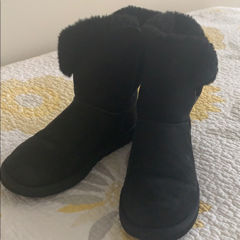 Bailey Button Black Ugg Boots - image 3